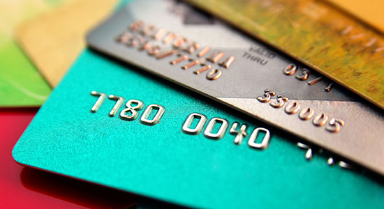 colorful credit cards