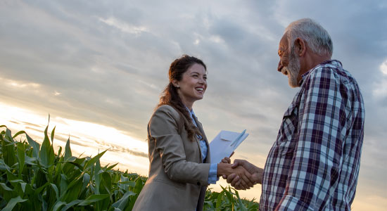 farmer handshake