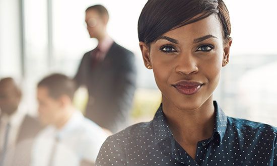 smiling woman