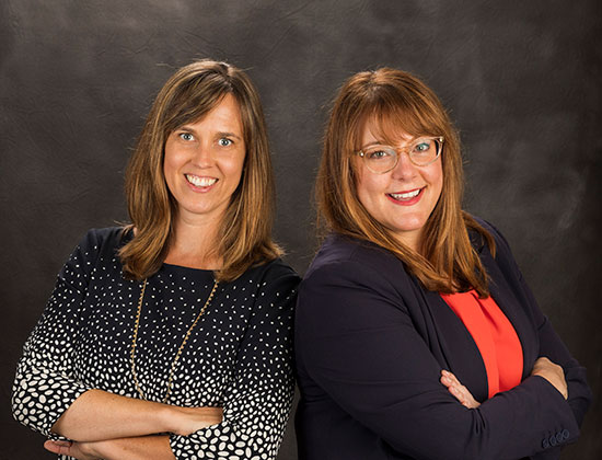 Angela Schultz and Mary Ferwerda