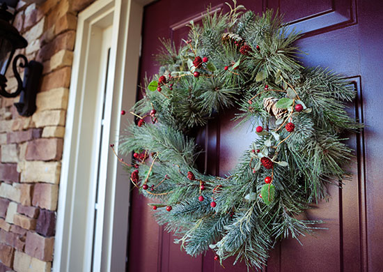 holiday wreath