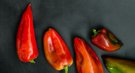 hot peppers