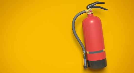 fire extinguisher