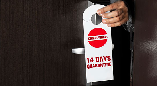 quarantine sign