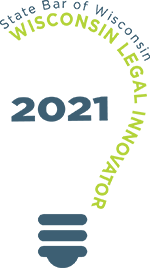 2021 Wisconsin Legal Innovator logo