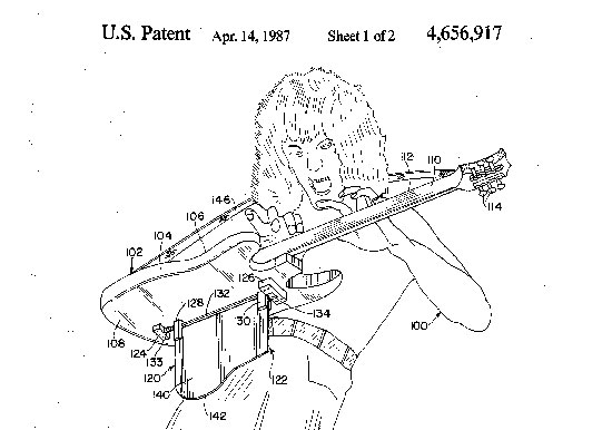 patent for van halen