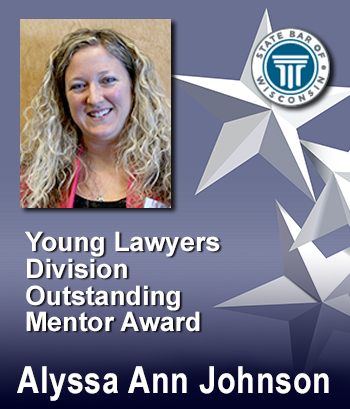 Young Lawyers Division Outstanding Mentor Award - Alyssa Ann Johnson