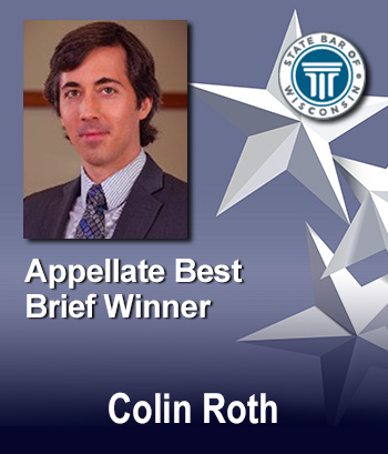 Appellate Best Brief Winners - Colin Roth