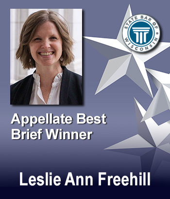Appellate Best Brief Winners - Leslie Ann Freehill