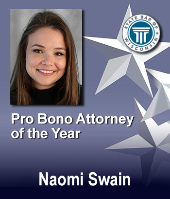 Pro Bono Attorney of the Year - Naomi Swain