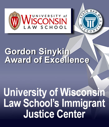 Gordon Sinykin Award of Excellence - UW Law School Immigrant Justice Center