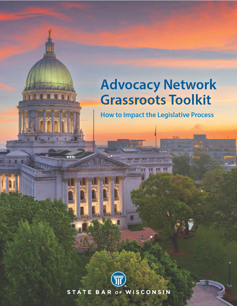 State Bar of Wisconsin Advocacy Network