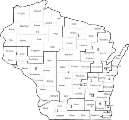 Board District Map