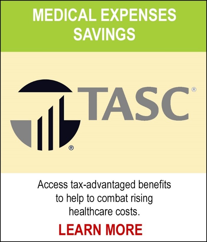 TASC - Medical Expenses Savings - Access tax-advantaged benefits to help to combat rising healthcare costs