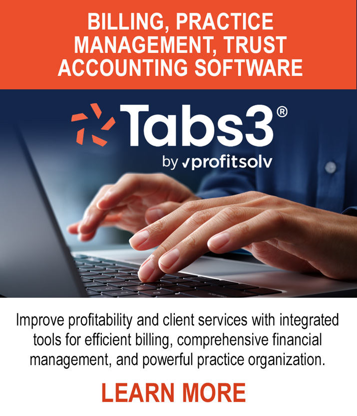 Tabs3 Software - Discover a simple, integrated suite of desktop- or cloud-based products from billing and practice management to trust accounting