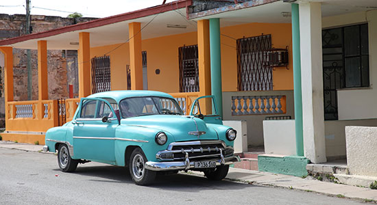 Old American car