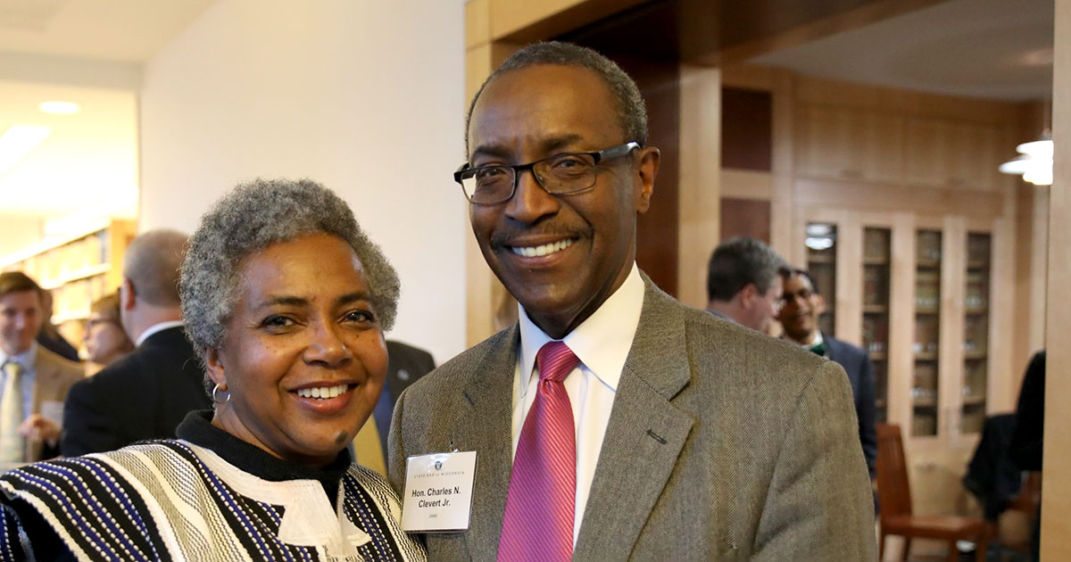 Hon. Charles Clevert and Celia Jackson