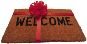 welcome mat