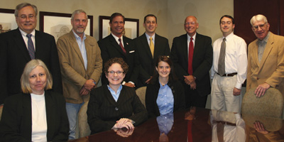 President Jim Boll and group