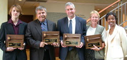 Bill Lueders, Robert Zintara,  Andy Hall  and     Dee J. Hall, and Michelle Behnke