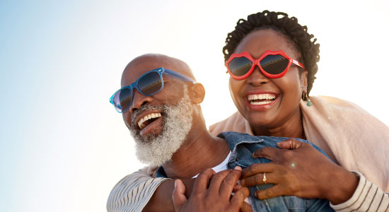 elderly couple